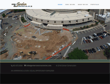 Tablet Screenshot of gerberconstructioninc.com